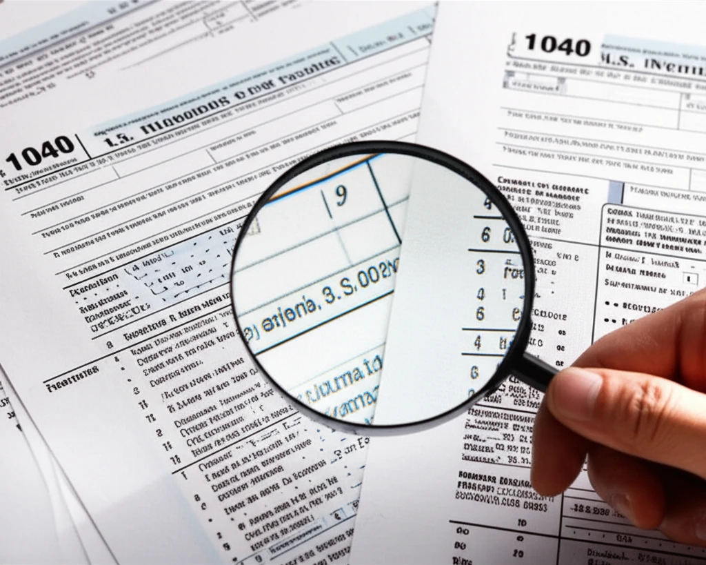 세금 신고 서류 이미지