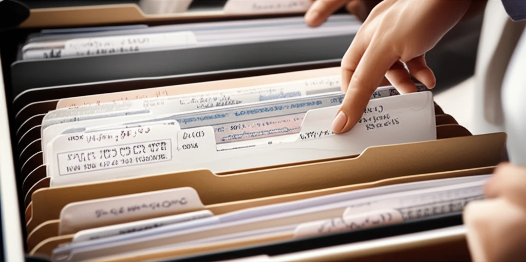 디지털 서류 보관 이미지