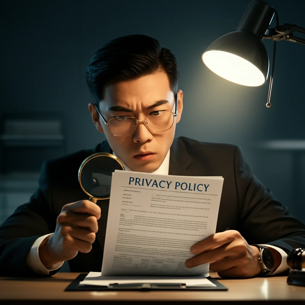 개인정보처리방침 검토