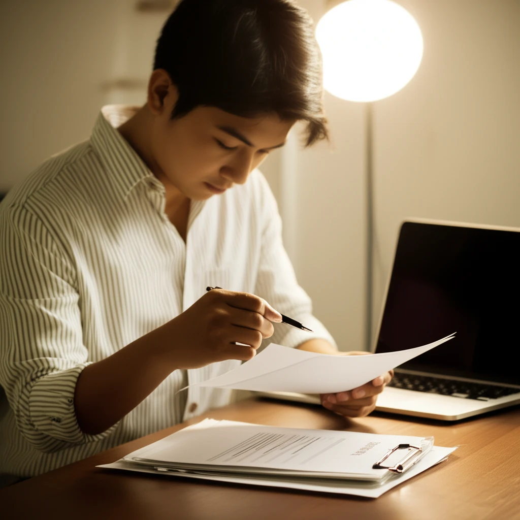 보험 서류 최종 확인