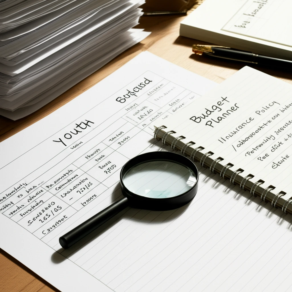 보험 상담 전 준비를 나타내는 이미지