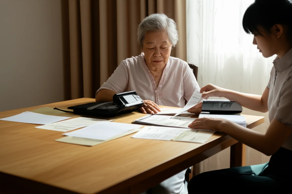 서류 정리 이미지