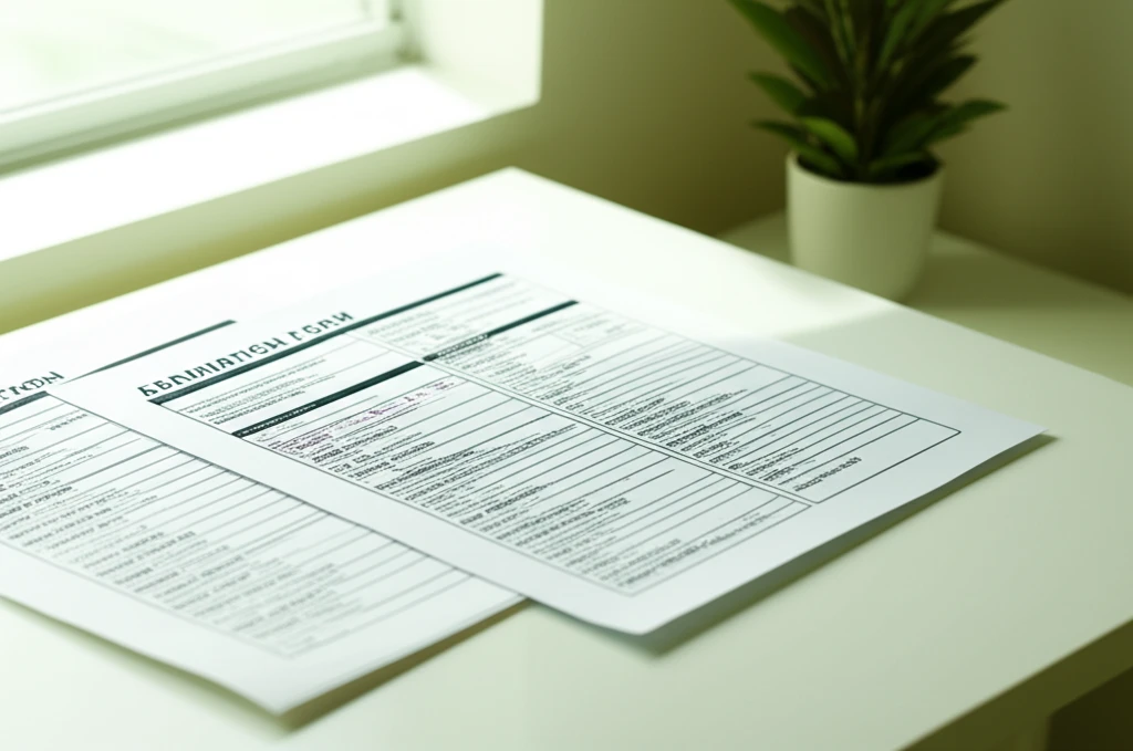 서류 제출 준비