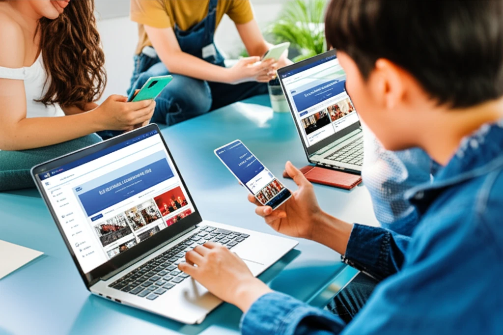 온라인 채용박람회 홍보 이미지 1