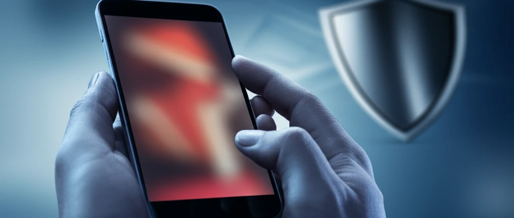 의심 문자의 예시 및 대응 방법 안내 이미지