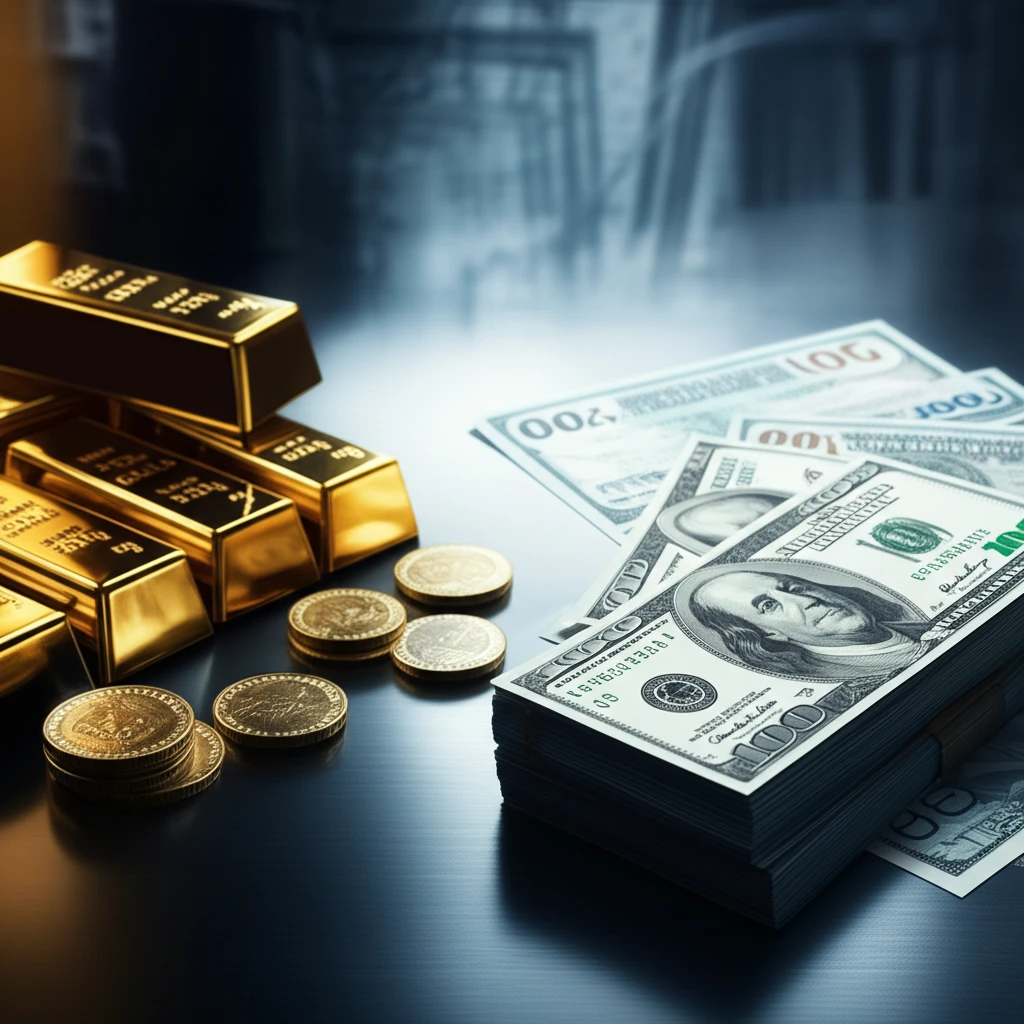 본론2 이미지 1, 중동전쟁과 금값달러 비교